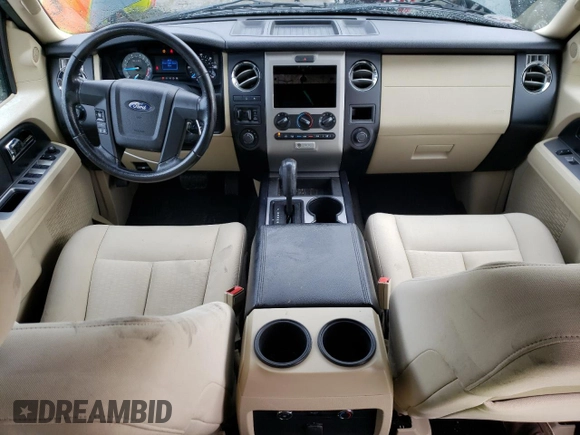 2015 Ford Expedition XL with VIN 1FMJU1GT8FEF45742, listed as a Copart auction lot 46344665 with 121,789 mi miles and Salvage title. Bid and sale history available at DreamBid. Image 8.