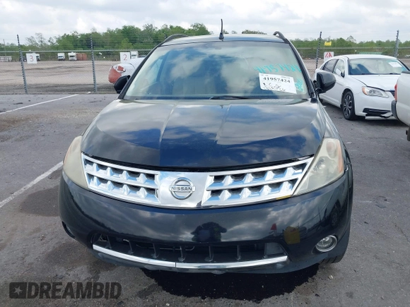 2006 Nissan Murano SL z VIN JN8AZ08T06W411157, wystawiony jako IAAI lot #41957424 z przebiegiem 121 902 mil mil oraz . Historia ofert i sprzedaży dostępna na DreamBid. Obrazek 6.
