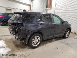 2020 Chevrolet Equinox LS with VIN 3GNAXSEV6LS502564, listed as a Copart auction lot 86289354 with 51,489 mi miles and Salvage Title. Bid and sale history available at carsss.com. Image 3.