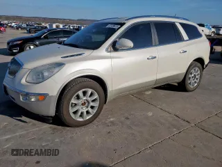 2012 Buick Enclave Leather with VIN 5GAKRCED8CJ119927, listed as a Copart auction lot 47129615 with 140,176 mi miles and Salvage Title. Bid and sale history available at carsss.com. Image 1.