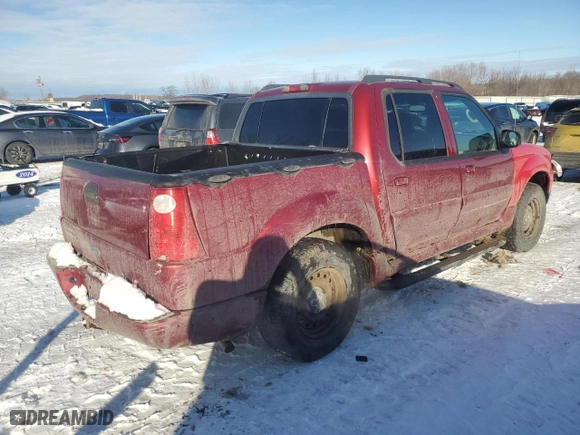 2004 Ford Explorer Sport Trac XLS with VIN 1FMDU77K44UC29961, listed as a Copart auction lot 46404655 with 275,432 mi miles and Clean Title. Bid and sale history available at carsss.com. Image 3.