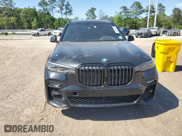 2022 BMW X7 xDrive40i z VIN 5UXCW2C07N9K42630, wystawiony jako Copart lot #52619295 z przebiegiem 60 706 mil mil oraz Szkoda całkowita • Salvage title. Historia ofert i sprzedaży dostępna na DreamBid. Obrazek 5.