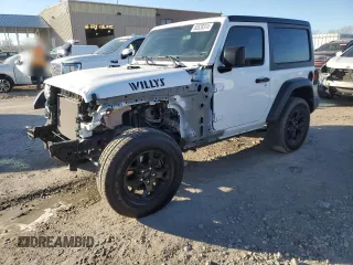 2020 Jeep Wrangler Willys z VIN 1C4GJXAN6LW276876, wystawiony jako Copart lot #83528374 z przebiegiem 36 195 mil mil oraz Szkoda całkowita • Salvage title. Historia ofert i sprzedaży dostępna na DreamBid. Obrazek 1.