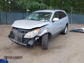2011 Hyundai Veracruz Limited with VIN KM8NU4CC6BU157885, listed as a IAAI auction lot 42590538 with 145,612 mi miles and . Bid and sale history available at DreamBid. Image 2.
