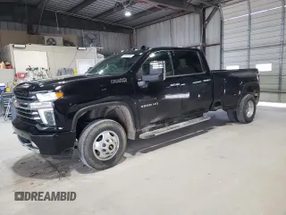 2022 Chevrolet Silverado 3500HD High Country z VIN 2GC4YVEY7P1773178, wystawiony jako Copart lot #55208285 z przebiegiem 35 341 mil mil oraz Czysty tytuł • Clean title. Historia ofert i sprzedaży dostępna na DreamBid. Obrazek 1.