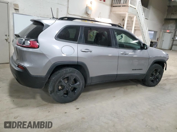2021 Jeep Cherokee Altitude with VIN 1C4PJMLB4MD128109, listed as a Copart auction lot 44398635 with 75,556 mi miles and Salvage Title. Bid and sale history available at carsss.com. Image 3.