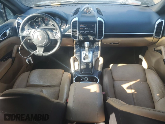 2014 Porsche Cayenne Diesel with VIN WP1AF2A23ELA49051, listed as a Copart auction lot 63105015 with 145,894 mi miles and Salvage title. Bid and sale history available at DreamBid. Image 8.