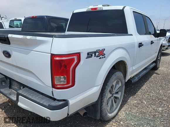 2017 Ford F-150 XL with VIN 1FTEW1EPXHKC33643, listed as a IAAI auction lot 42621248 with 55,893 mi miles and . Bid and sale history available at DreamBid. Image 8.