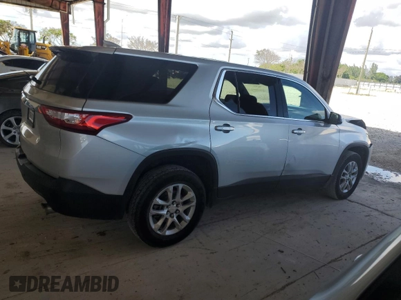 2020 Chevrolet Traverse LS with VIN 1GNERLKW2LJ261358, listed as a Copart auction lot 77149434 with 49,183 mi miles and Non Repairable. Bid and sale history available at carsss.com. Image 3.