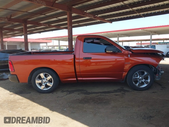 2013 Ram 1500 Express with VIN 3C6JR6AT8DG586557, listed as a IAAI auction lot 42478449 with 120,053 mi miles and . Bid and sale history available at DreamBid. Image 14.