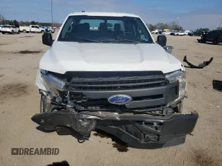 2019 Ford F-150 XL with VIN 1FTEW1E52KFC63864, listed as a Copart auction lot 43713355 with 32,177 mi miles and Salvage Title. Bid and sale history available at carsss.com. Image 5.