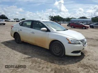 2014 Nissan Sentra SV with VIN 3N1AB7AP5EY334527, listed as a Copart auction lot 61079795 with 188,060 mi miles and Salvage title. Bid and sale history available at DreamBid. Image 4.