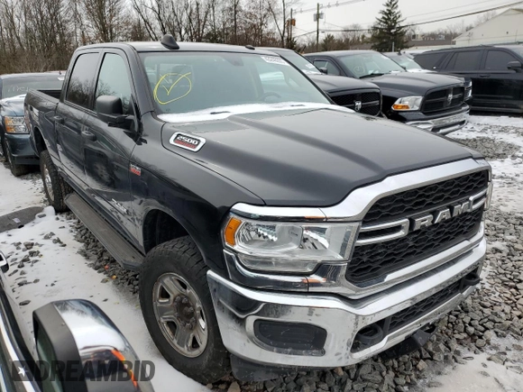 2019 Ram 2500 Tradesman with VIN 3C6UR5CJ0KG633225, listed as a Copart auction lot 43246005 with 118,000 mi miles and Salvage Title. Bid and sale history available at carsss.com. Image 4.