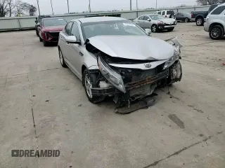 2015 Kia Optima LX z VIN KNAGM4A78F5530621, wystawiony jako Copart lot #43874535 z przebiegiem Nie podano mil oraz Szkoda całkowita • Salvage title. Historia ofert i sprzedaży dostępna na DreamBid. Obrazek 10.