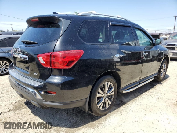 2020 Nissan Pathfinder SV with VIN 5N1DR2BN9LC608531, listed as a Copart auction lot 52933275 with 161,856 mi miles and Clean Title. Bid and sale history available at carsss.com. Image 3.