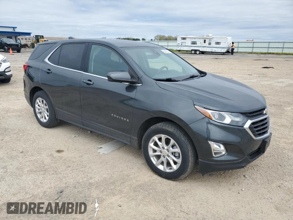 2020 Chevrolet Equinox LT with VIN 3GNAXUEV1LS571786, listed as a Copart auction lot 55403325 with 82,961 mi miles and Salvage Title. Bid and sale history available at DreamBid. Image 4.