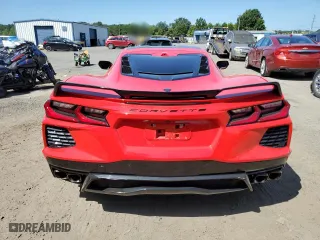 2020 Chevrolet Corvette 3LT with VIN 1G1Y82D41L5102055, listed as a Copart auction lot 58513203 with 9,218 mi miles. Bid and sale history available at carsss.com. Image 6.