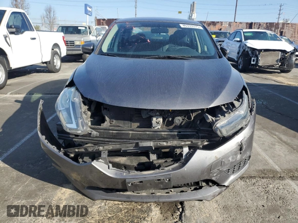 2019 Nissan Sentra S with VIN 3N1AB7AP5KY248825, listed as a Copart auction lot 46333375 with 38,312 mi miles and Salvage Title. Bid and sale history available at carsss.com. Image 5.