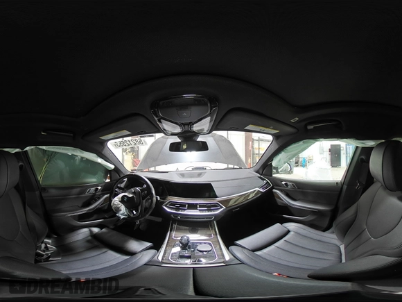 2020 BMW X5 xDrive40i with VIN 5UXCR6C09L9C51165, listed as a Copart auction lot 58212555 with Not provided miles and Salvage title. Bid and sale history available at DreamBid. Image 15.