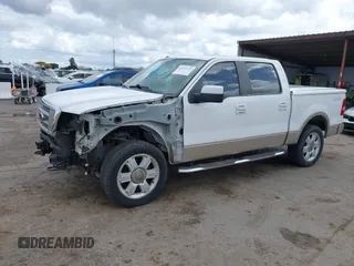 2008 Ford F-150 XLT with VIN 1FTPW14518KC75790, listed as a IAAI auction lot 41915721 with 214,995 mi miles. Bid and sale history available at carsss.com. Image 18.