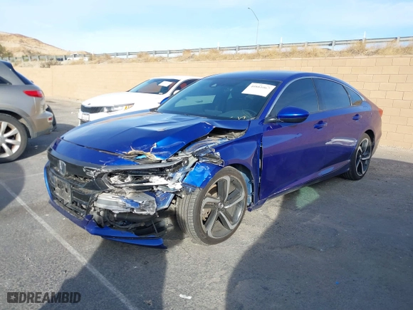 2020 Honda Accord Sedan Sport with VIN 1HGCV1F32LA123966, listed as a IAAI auction lot 40881067 with 104,030 mi miles. Bid and sale history available at carsss.com. Image 17.