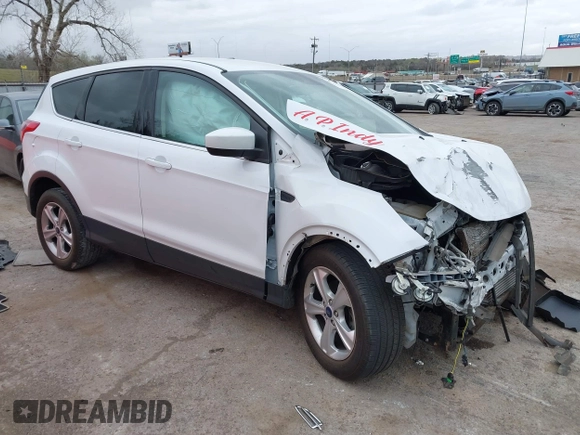 2016 Ford Escape SE with VIN 1FMCU0GX4GUB14442, listed as a IAAI auction lot 41826908 with Not Provided miles and . Bid and sale history available at carsss.com. Image 1.