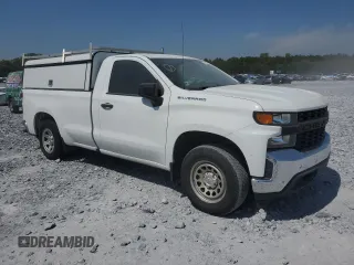 2020 Chevrolet Silverado 1500 Work Truck with VIN 3GCNWAEF8LG122810, listed as a Copart auction lot 52335935 with 99,971 mi miles and Clean Title. Bid and sale history available at carsss.com. Image 4.