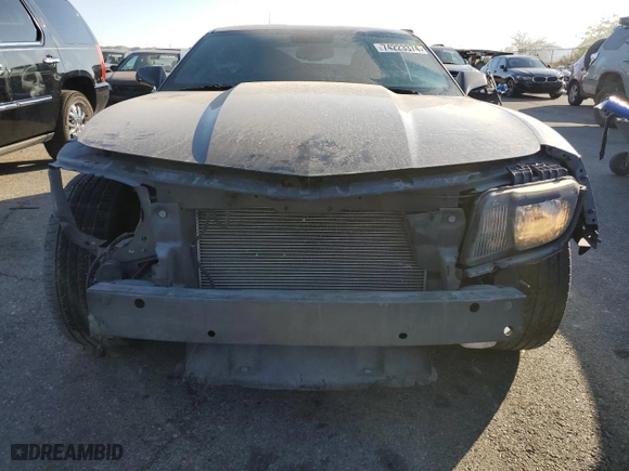 2010 Chevrolet Camaro LS with VIN 2G1FE1EV3A9173341, listed as a Copart auction lot 74223374 with 113,913 mi miles and Salvage Title. Bid and sale history available at carsss.com. Image 5.