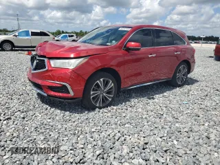 2019 Acura MDX Technology with VIN 5J8YD3H53KL005995, listed as a Copart auction lot 60247495 with 62,497 mi miles and Salvage title. Bid and sale history available at DreamBid. Image 1.