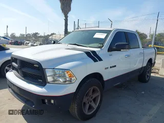 2010 Dodge 1500 SLT with VIN 1D7RB1CT8AS241944, listed as a IAAI auction lot 42143093 with 183,829 mi miles and . Bid and sale history available at carsss.com. Image 17.