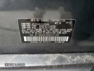 2022 Subaru WRX z VIN JF1VBAB6XN8025199, wystawiony jako Copart lot #87455664 z przebiegiem 26 974 mil mil oraz Tytuł czysty. Historia ofert i sprzedaży dostępna na DreamBid. Obrazek 12.