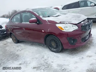 2020 Mitsubishi Mirage G4 ES with VIN ML32F3FJXLHF01904, listed as a IAAI auction lot 41546309 with 78,134 mi miles. Bid and sale history available at carsss.com. Image 1.