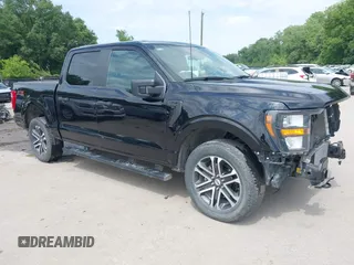 2023 Ford F-150 XL with VIN 1FTEW1EP7PKD52040, listed as a IAAI auction lot 42341767 with 52,712 mi miles and . Bid and sale history available at DreamBid. Image 1.