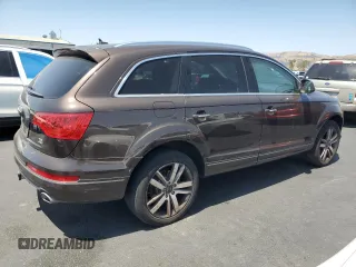 2013 Audi Q7 Premium Plus z VIN WA1LMAFEXDD013454, wystawiony jako Copart lot #61306685 z przebiegiem 171 387 mil mil oraz Czysty tytuł • Clean title. Historia ofert i sprzedaży dostępna na DreamBid. Obrazek 3.