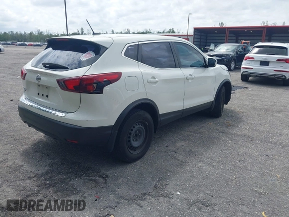 2019 Nissan Rogue S with VIN JN1BJ1CP2KW238844, listed as a IAAI auction lot 41997484 with 105,464 mi miles and . Bid and sale history available at DreamBid. Image 4.