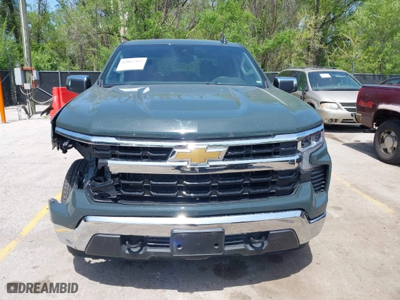 2025 Chevrolet Silverado 1500 LT with VIN 1GCUKDED2SZ161690, listed as a IAAI auction lot 42067327 with 9,920 mi miles. Bid and sale history available at carsss.com. Image 13.