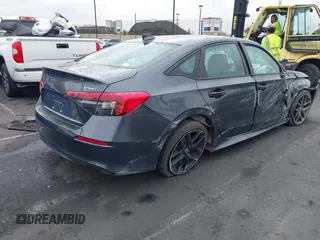 2023 Honda Civic Sport with VIN 2HGFE2F50PH542989, listed as a IAAI auction lot 42184805 with Not provided miles and . Bid and sale history available at DreamBid. Image 4.