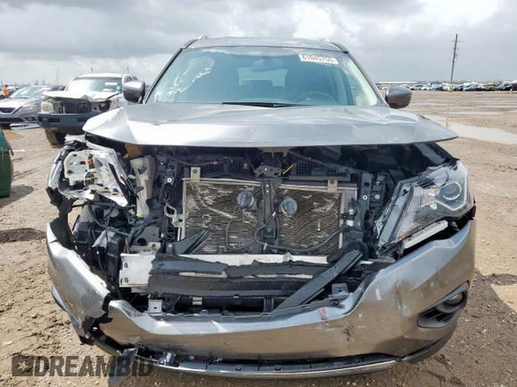 2019 Nissan Pathfinder SV with VIN 5N1DR2MN4KC619822, listed as a Copart auction lot 61045755 with 76,405 mi miles and Salvage title. Bid and sale history available at DreamBid. Image 5.
