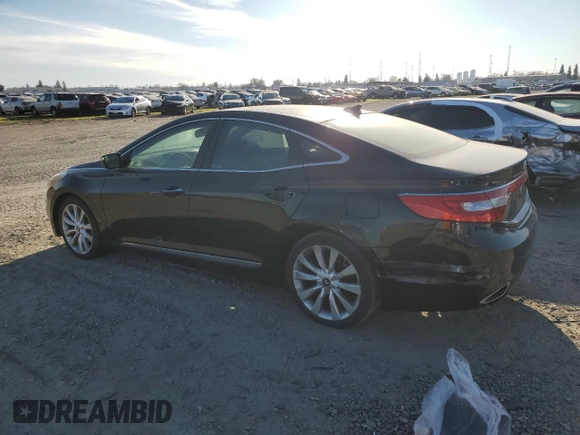 2012 Hyundai Azera with VIN KMHFH4JG3CA189808, listed as a Copart auction lot 47324765 with 104,518 mi miles and Clean Title. Bid and sale history available at DreamBid. Image 2.