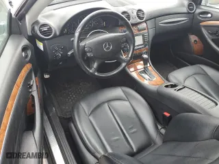 2007 Mercedes-Benz CLK-Class 5.5L with VIN WDBTJ72H97F214917, listed as a Copart auction lot 73154374 with 110,017 mi miles and Salvage Title. Bid and sale history available at carsss.com. Image 8.