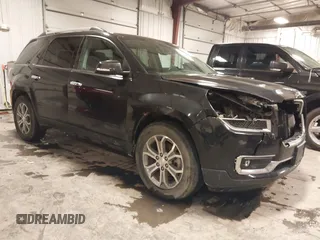 2013 GMC Acadia SLT with VIN 1GKKVRKDXDJ205537, listed as a IAAI auction lot 41212371 with 120,835 mi miles. Bid and sale history available at carsss.com. Image 1.