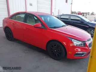 2015 Chevrolet Cruze LT with VIN 1G1PE5SB3F7182670, listed as a IAAI auction lot 41461422 with 95,144 mi miles. Bid and sale history available at carsss.com. Image 1.