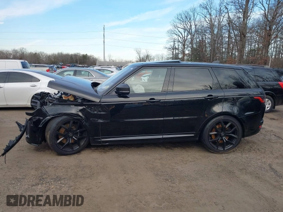 2021 Land Rover Range Rover Sport SVR with VIN SALWZ2RE2MA762507, listed as a IAAI auction lot 41597473 with 67,851 mi miles and . Bid and sale history available at DreamBid. Image 14.