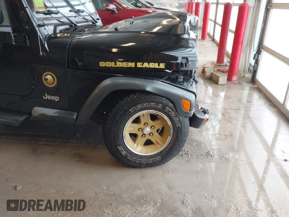 2006 Jeep Wrangler Sport with VIN 1J4FA49S96P733712, listed as a IAAI auction lot 41572913 with 93,511 mi miles. Bid and sale history available at carsss.com. Image 17.