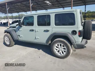 2023 Jeep Wrangler Sport with VIN 1C4HJXDGXPW615498, listed as a Copart auction lot 72514824 with 22,125 mi miles and Clean Title. Bid and sale history available at DreamBid. Image 2.