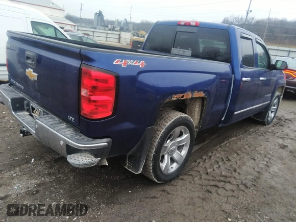 2014 Chevrolet Silverado 1500 LTZ with VIN 1GCVKSECXEZ351886, listed as a IAAI auction lot 41184890 with 149,602 mi miles and . Bid and sale history available at DreamBid. Image 4.