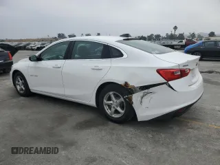 2016 Chevrolet Malibu LS z VIN 1G1ZB5ST2GF330583, wystawiony jako Copart lot #60837225 z przebiegiem 70 610 mil mil oraz Szkoda całkowita • Salvage title. Historia ofert i sprzedaży dostępna na DreamBid. Obrazek 2.