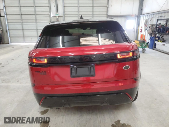 2019 Land Rover Range Rover Velar S with VIN SALYB2EN3KA785827, listed as a Copart auction lot 41992105 with 72,105 mi miles and Salvage Title. Bid and sale history available at carsss.com. Image 6.