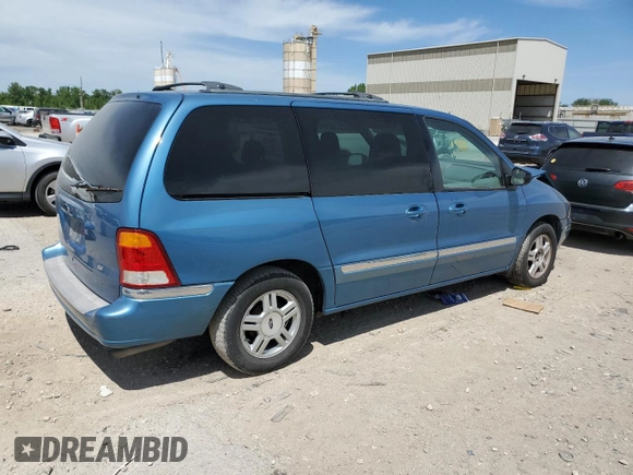2002 Ford Windstar SE with VIN 2FMZA52432BB89435, listed as a Copart auction lot 57161005 with 156,081 mi miles and Salvage title. Bid and sale history available at DreamBid. Image 3.