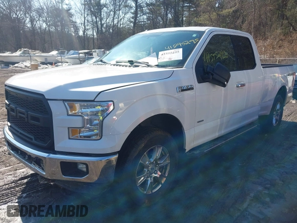 2016 Ford F-150 XLT with VIN 1FTEX1EP7GFC03925, listed as a IAAI auction lot 41595295 with 188,717 mi miles. Bid and sale history available at carsss.com. Image 2.